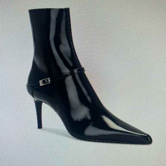 Saint Laurent  vendome Glossy buckle bootie - Picture 1 of 16